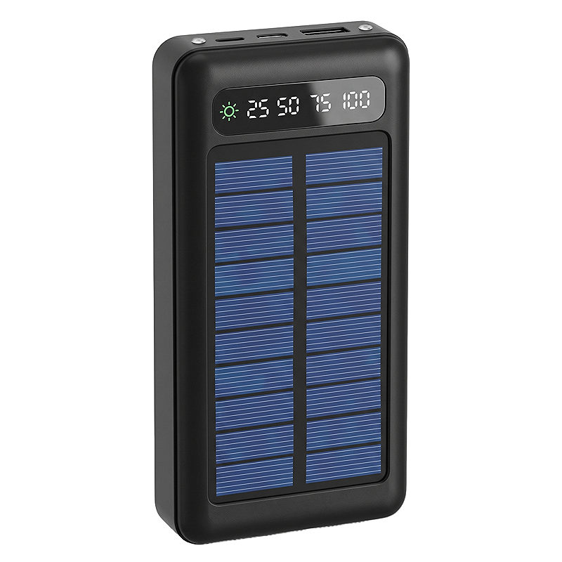 Setty solar power bank SLR-120 20000 mAh black