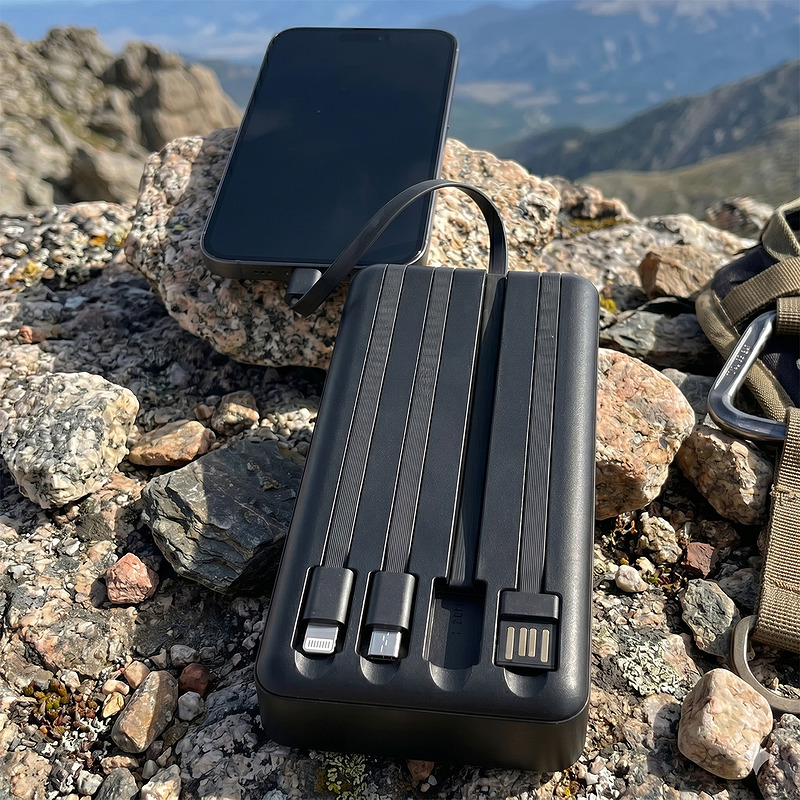 Setty solar power bank SLR-120 20000 mAh black - Billede 5