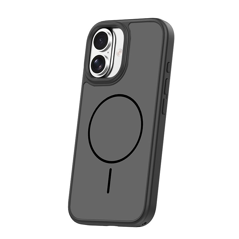 Frame Thin Mag case for iPhone 16 6,1" black - Billede 2