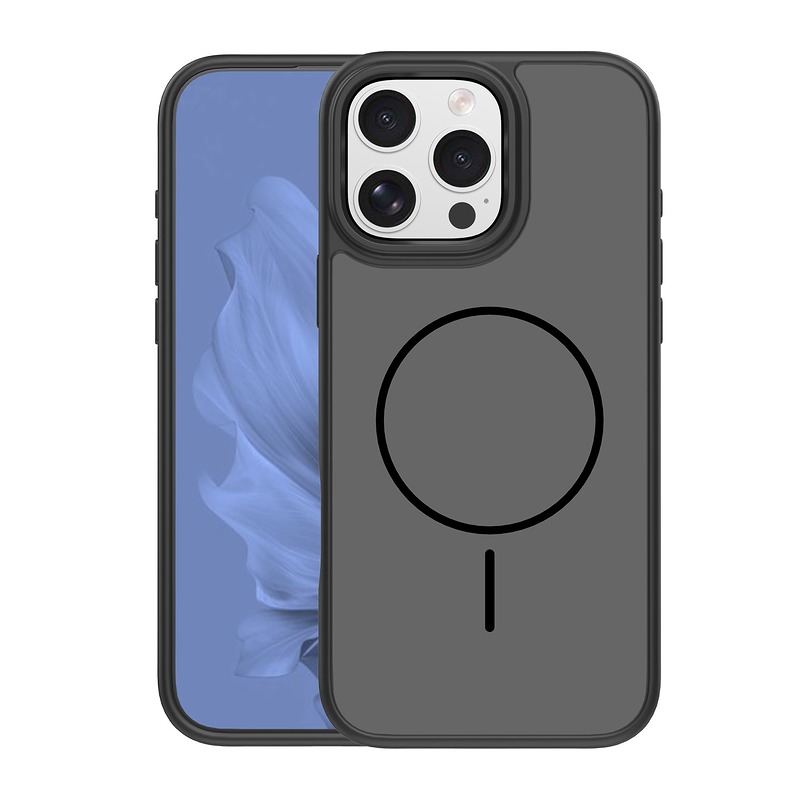 Frame Thin Mag case for iPhone 16 Pro Max 6,9" black