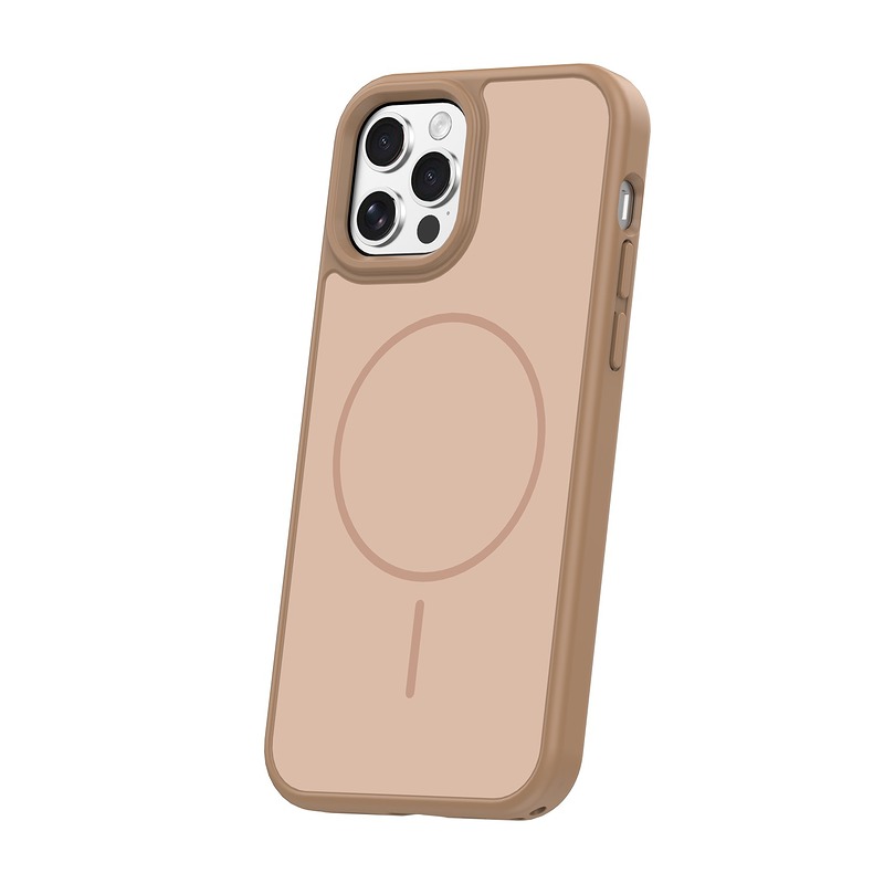 Frame Thin Mag case for iPhone 12 / 12 Pro 6,1" brown - Billede 2