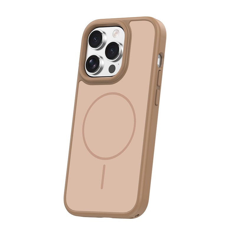 Frame Thin Mag case for iPhone 14 Pro 6,1" brown - Billede 2