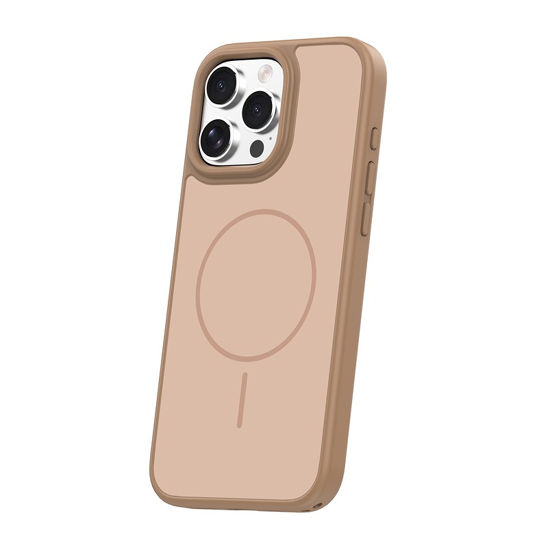 Frame Thin Mag case for iPhone 16 Pro Max 6,9" brown - Billede 2