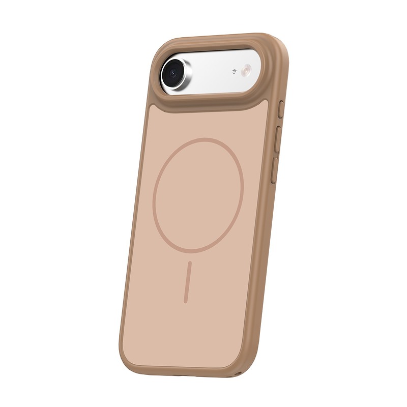 Frame Thin Mag case for iPhone 17 Air 6,6" brown - Billede 2