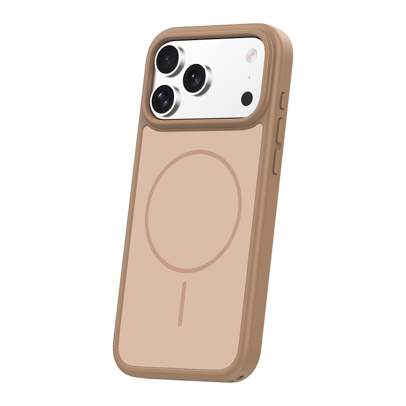 Frame Thin Mag case for iPhone 17 Pro 6,3" / 18 Pro 6,3" brown - Billede 2