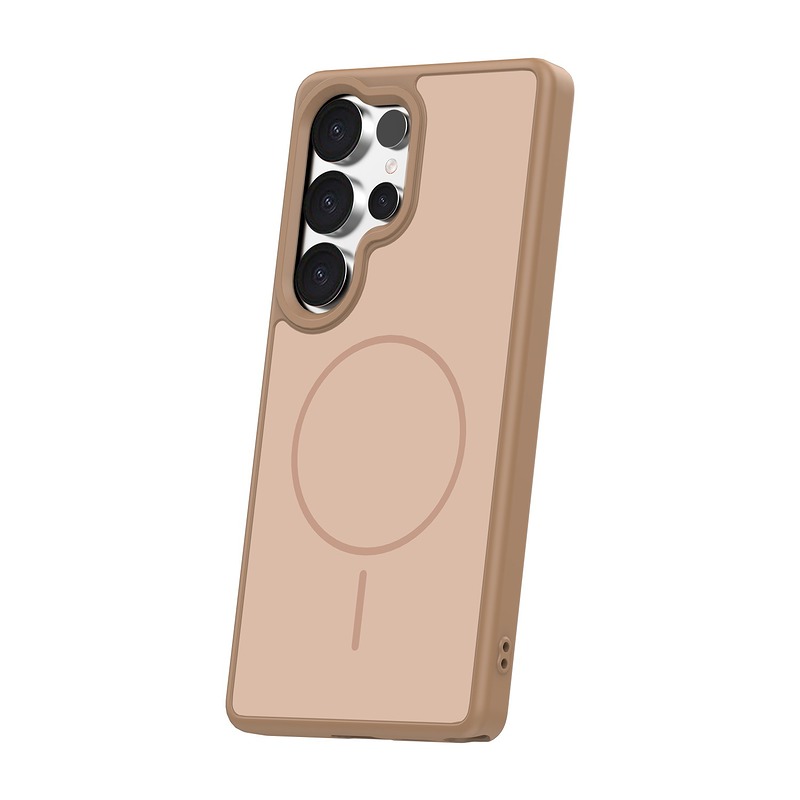 Frame Thin Mag case for Samsung Galaxy S25 Ultra brown - Billede 2