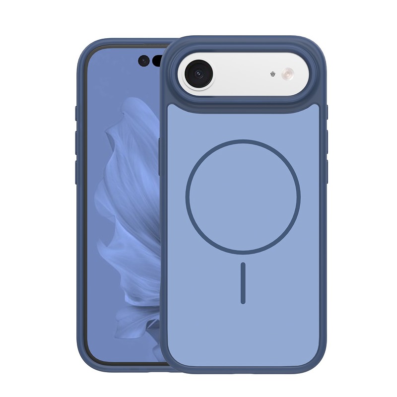 Frame Thin Mag case for iPhone 17 Air 6,6" dark blue