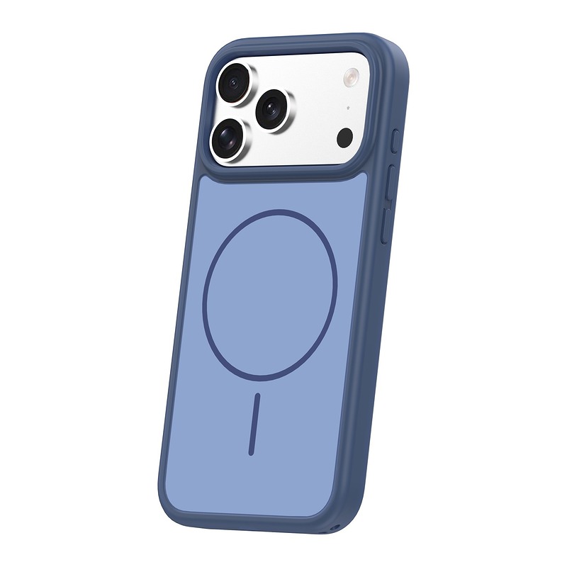 Frame Thin Mag case for iPhone 17 Pro Max 6,9" / 18 Pro Max 6,9" dark blue - Billede 2