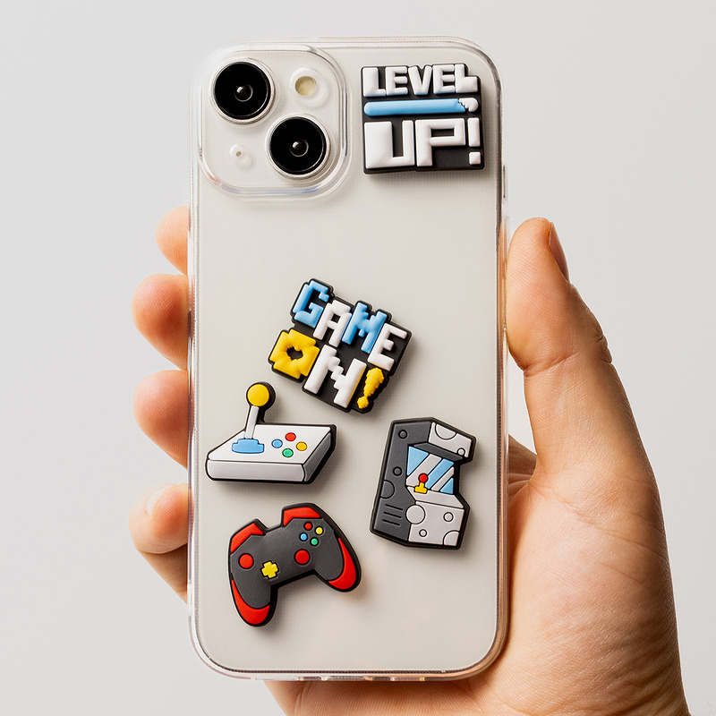 3D Sticker GameOn 5pcs set - Billede 3