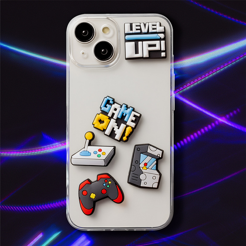 3D Sticker GameOn 5pcs set - Billede 4