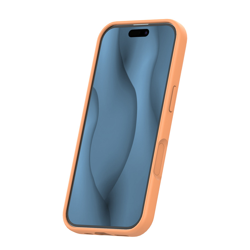 Silicone Thin Mag case for iPhone 17 6,3" / 18 6,3" caramel - Billede 2