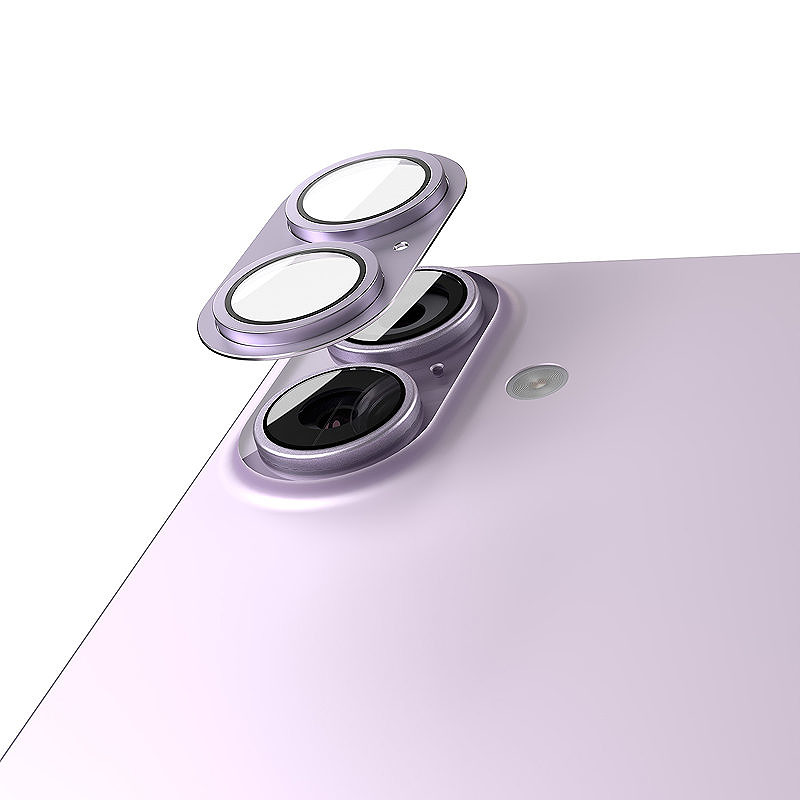 Etteri full camera lens guard for iPhone 17 pink