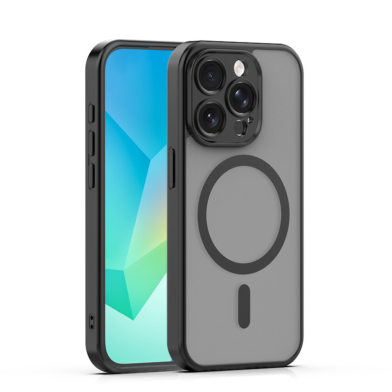 Mag Matt case for iPhone 14 Pro 6,1" black camera protection