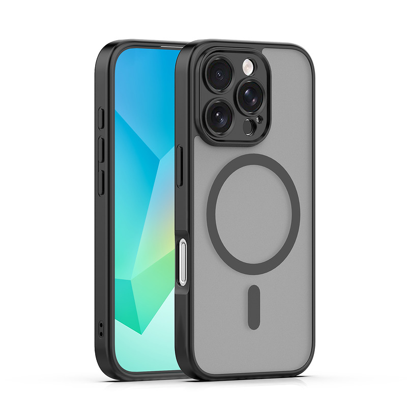 Mag Matt case for iPhone 16 Pro Max 6,9" black camera protection