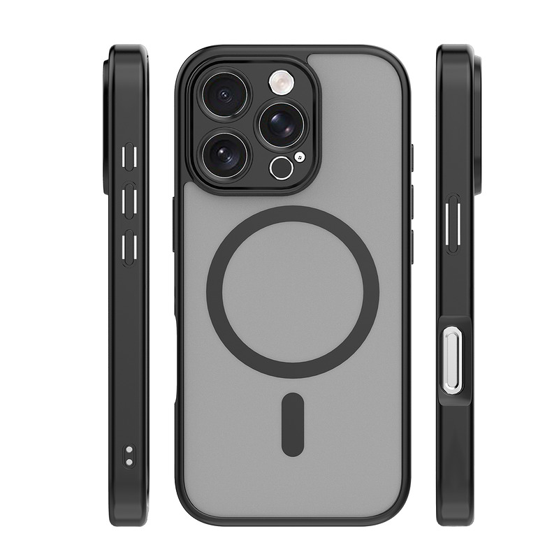 Mag Matt case for iPhone 16 Pro Max 6,9" black camera protection - Billede 3