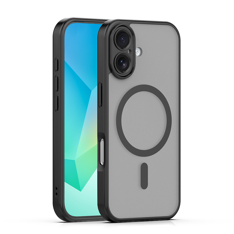 Mag Matt case for iPhone 17 6,3" / 18 6,3" black camera protection