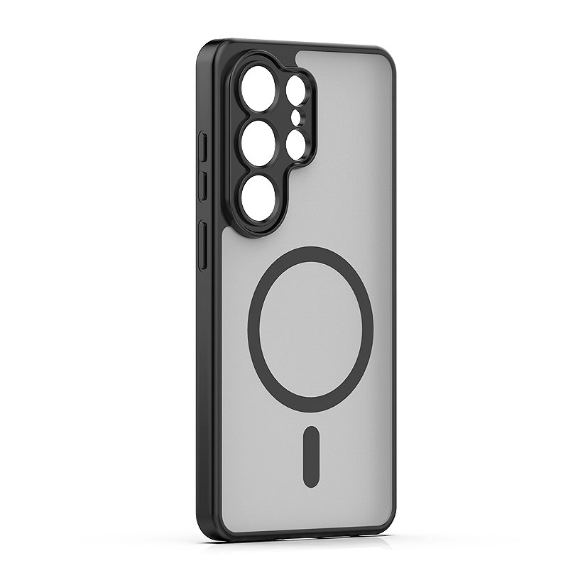 Mag Matt case for Samsung Galaxy S25 Ultra black big hole - Billede 3