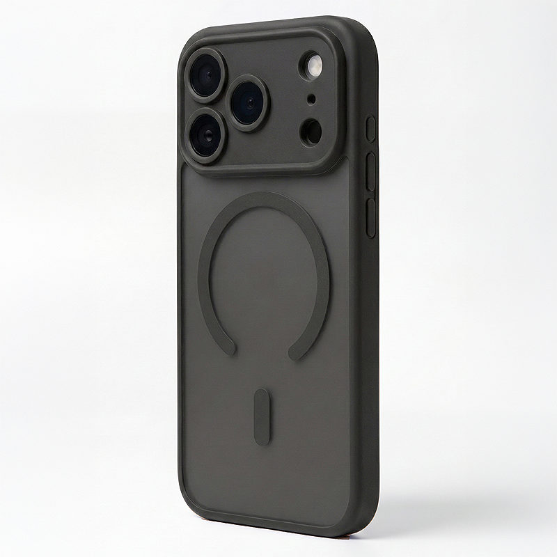 Mag Matt case for Samsung Galaxy S25 Ultra black big hole - Billede 4