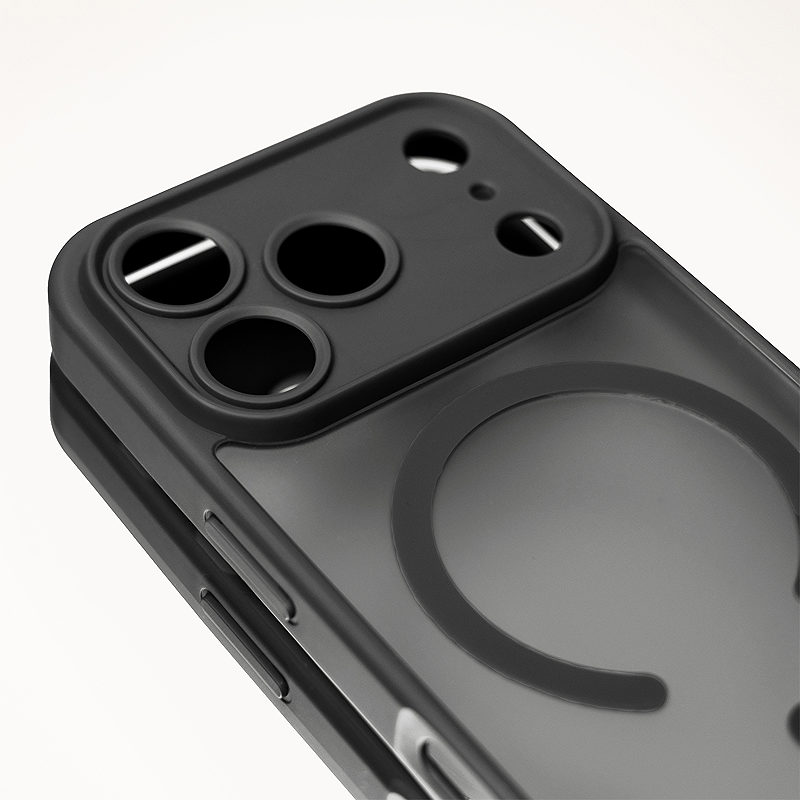 Mag Matt case for Samsung Galaxy S25 Ultra black big hole - Billede 5