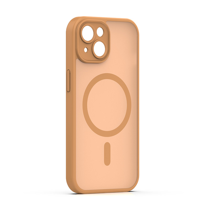 Mag Matt case for iPhone 13 6,1" brown camera protection - Billede 2