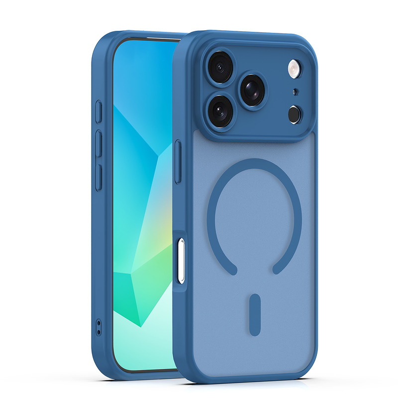 Mag Matt case for iPhone 17 Pro 6,3" / 18 Pro 6,3" dark blue camera protection