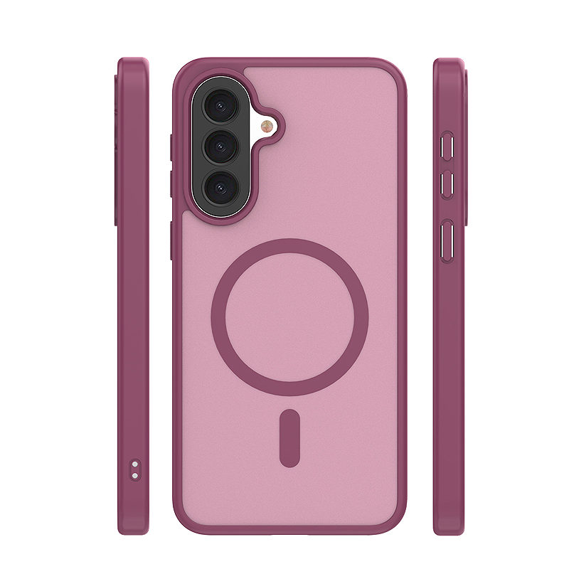 Mag Matt case for Samsung Galaxy A37 5G maroon big hole - Billede 3