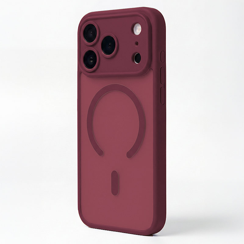 Mag Matt case for Samsung Galaxy A37 5G maroon big hole - Billede 4