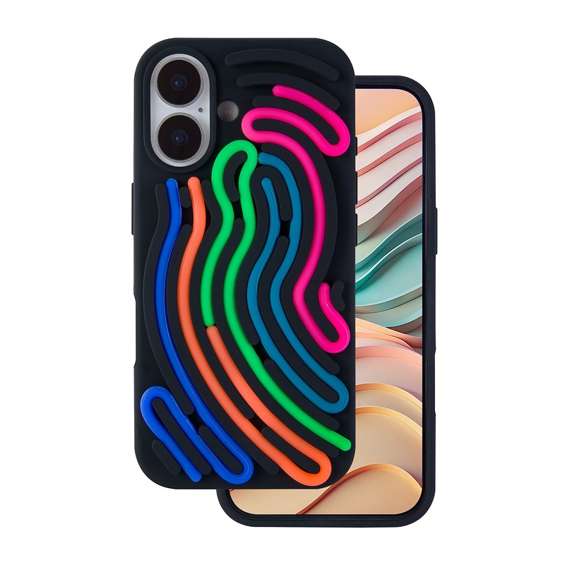 DIY Snake case for iPhone 16 6,1" black