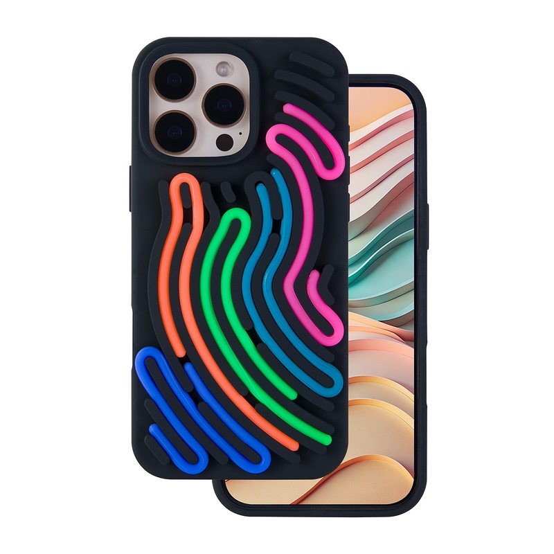 DIY Snake case for iPhone 16 Pro 6,3" black