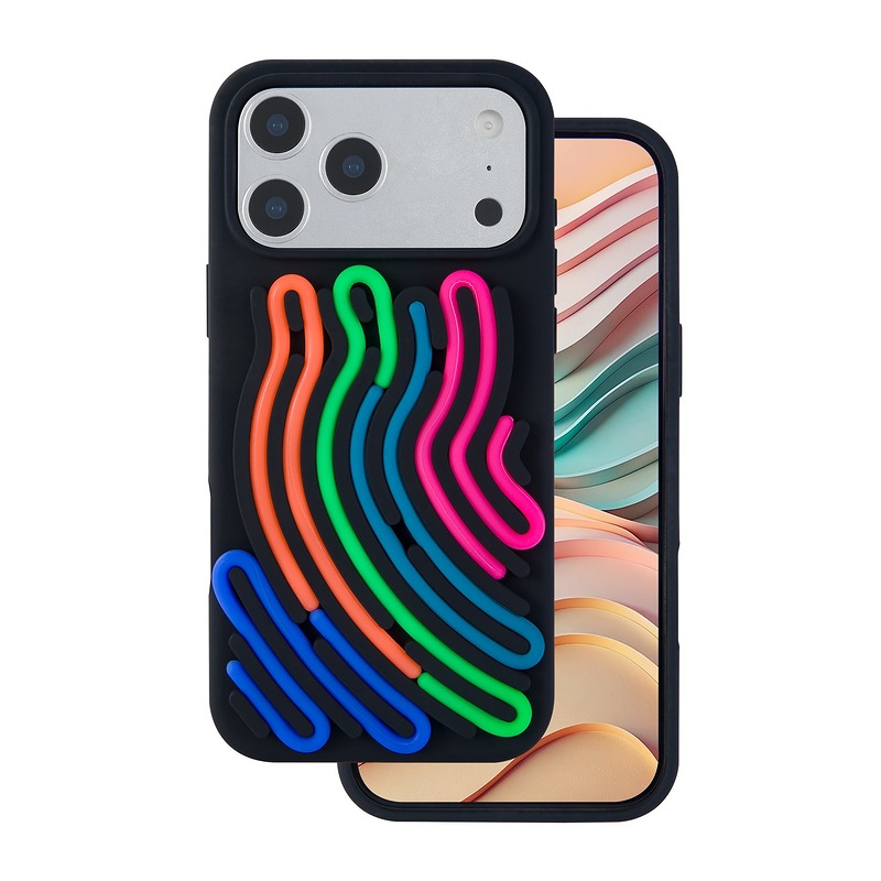 DIY Snake case for iPhone 17 Pro Max 6,9" black