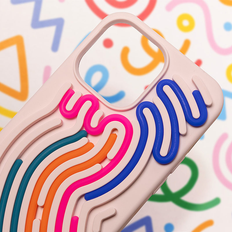 DIY Snake case for iPhone 17 Pro Max 6,9" pink - Billede 5