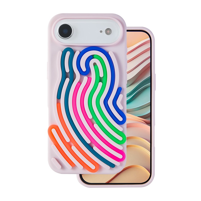 DIY Snake case for iPhone 17 Air 6,6" pink