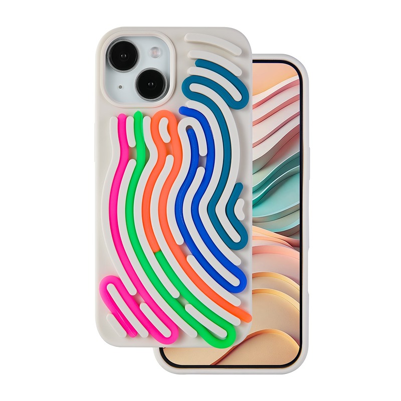 DIY Snake case for iPhone 14 6,1" beige