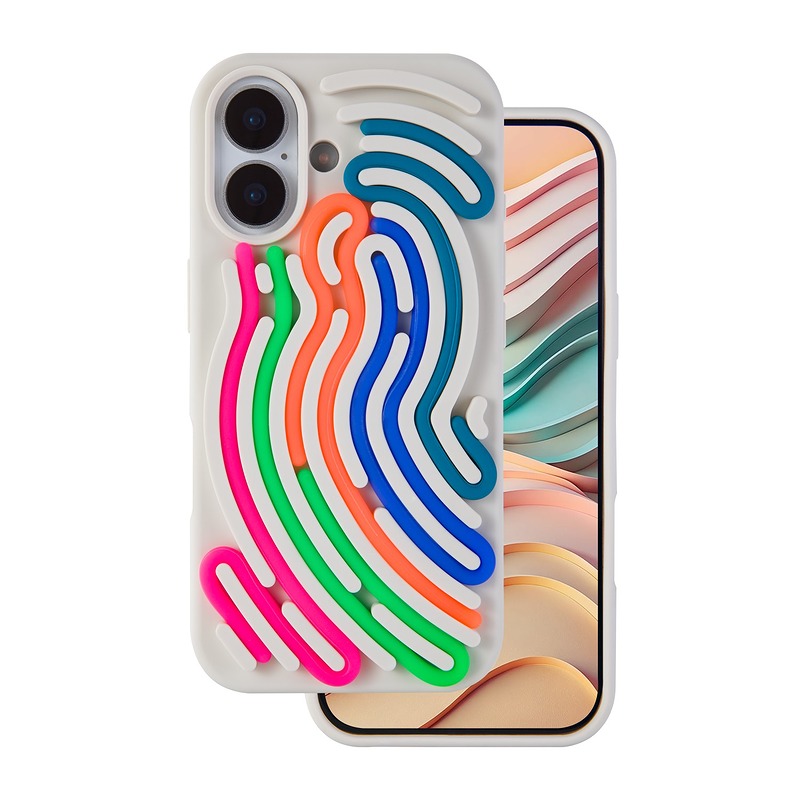 DIY Snake case for iPhone 17 6,3" beige