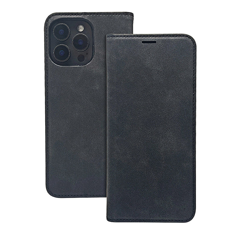 Smart Suede case for Honor 400 Smart / X7D 4G / X7D 5G black
