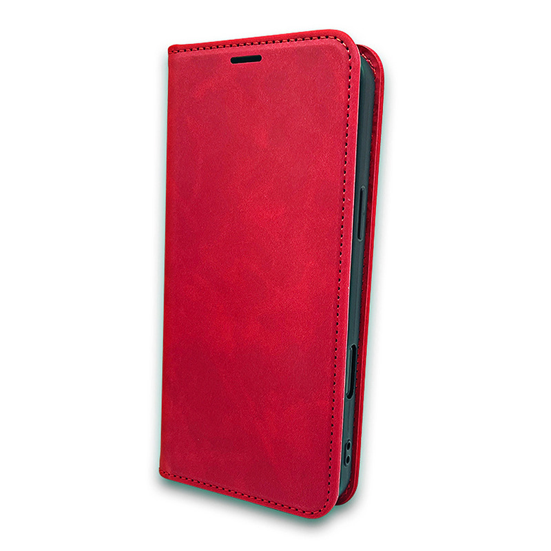 Smart Suede case for Honor 400 Smart / X7D 4G / X7D 5G red - Billede 2