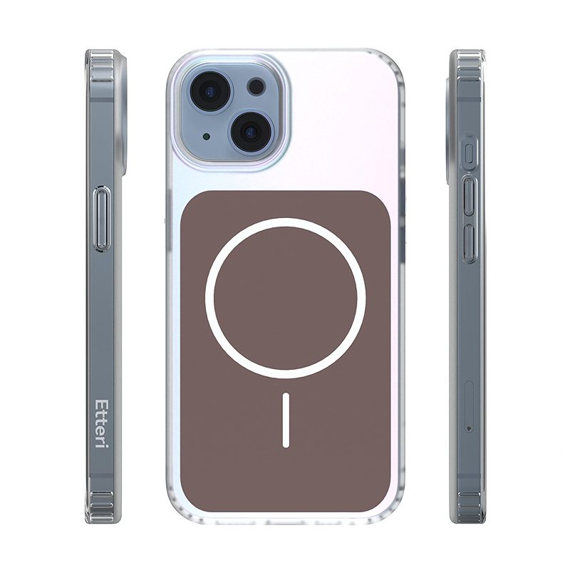 Etteri Hidden Pearl case for iPhone 14 6,1" brown - Billede 3