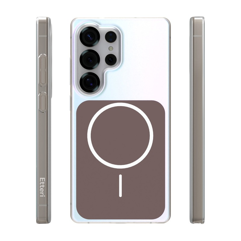 Etteri Hidden Pearl case for Samsung Galaxy S25 Ultra brown - Billede 3