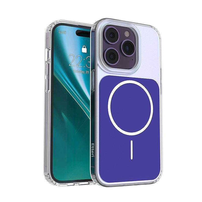 Etteri Hidden Pearl case for iPhone 14 Pro 6,1" dark blue