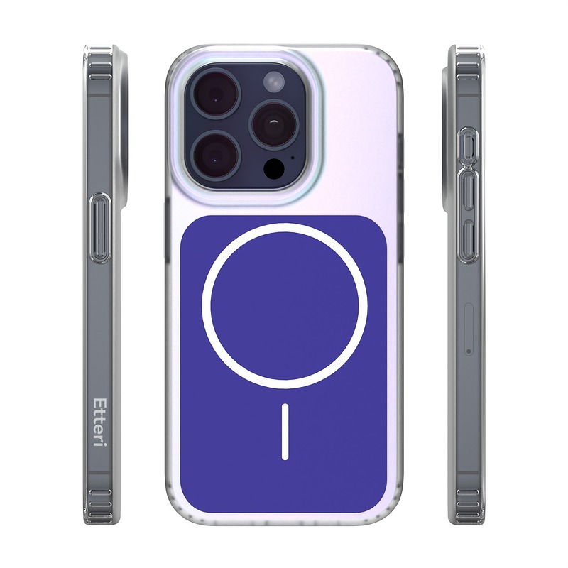 Etteri Hidden Pearl case for iPhone 15 Pro 6,1" dark blue - Billede 3