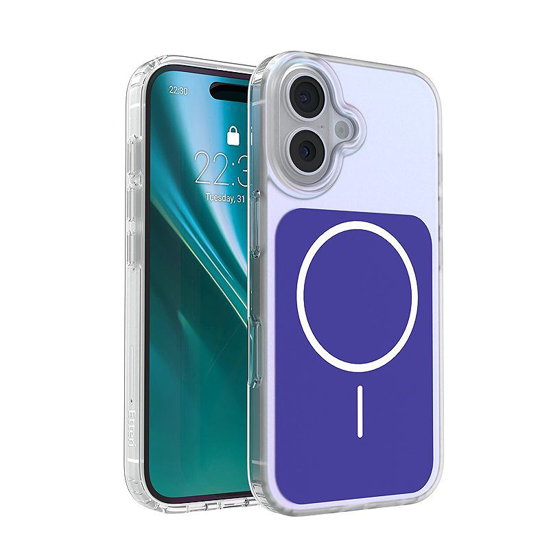 Etteri Hidden Pearl case for iPhone 16 6,1" dark blue