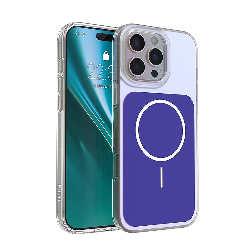 Etteri Hidden Pearl case for iPhone 16 Pro 6,3" dark blue