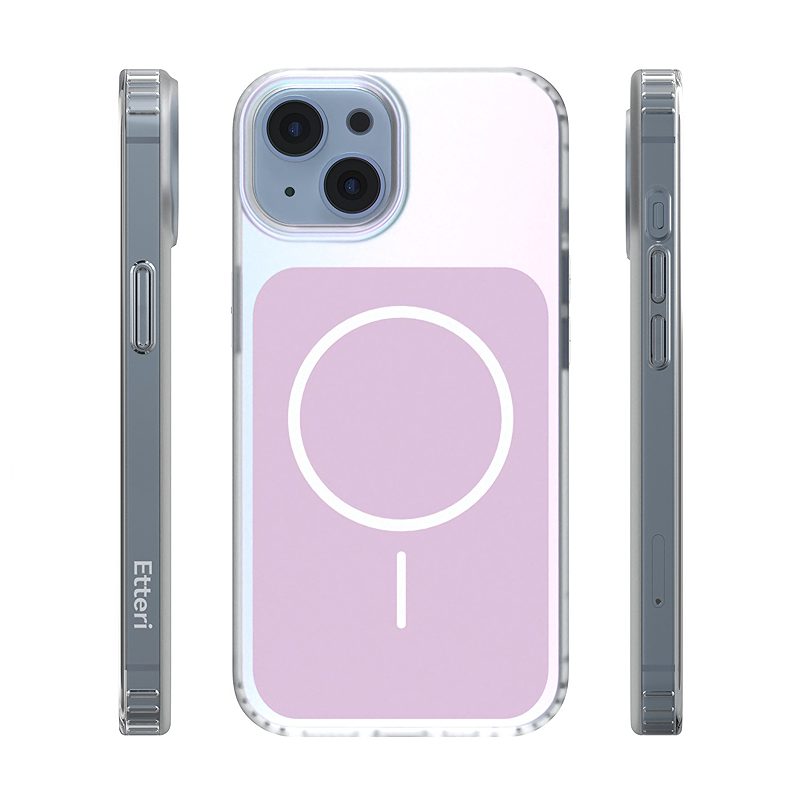 Etteri Hidden Pearl case for iPhone 14 6,1" pink - Billede 3