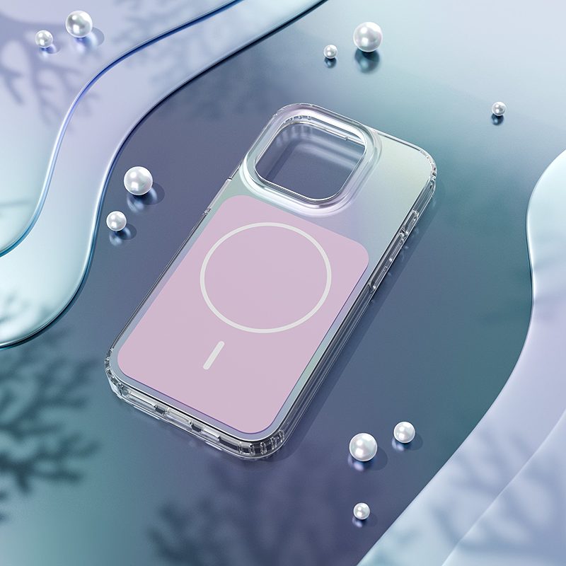 Etteri Hidden Pearl case for iPhone 14 6,1" pink - Billede 4