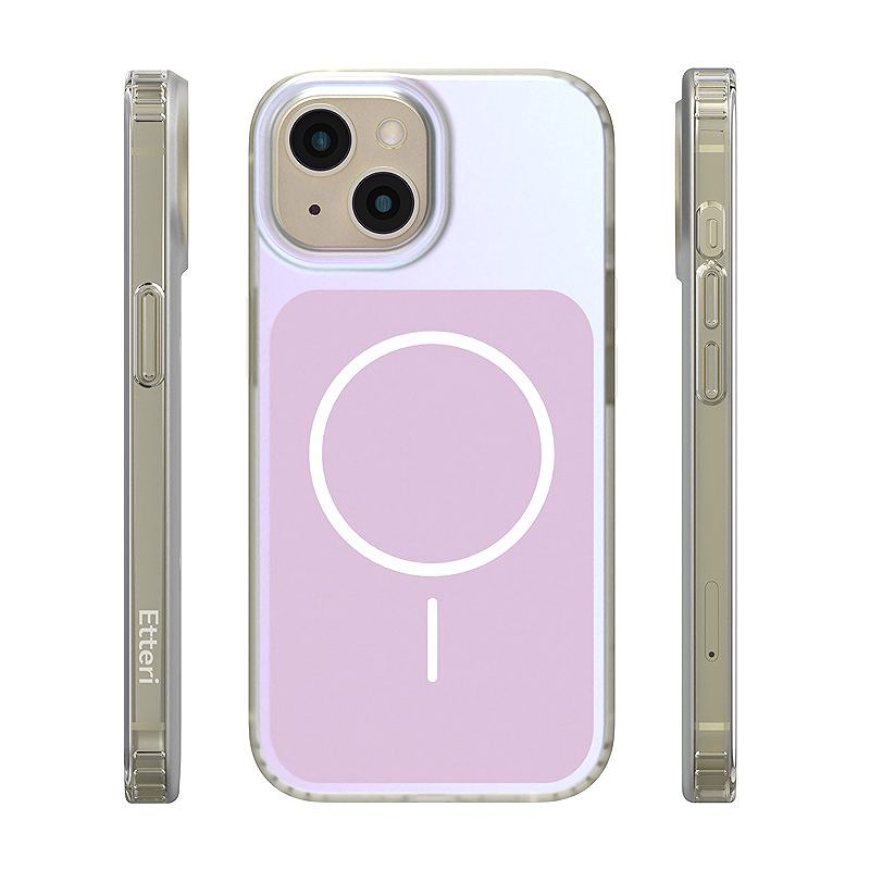 Etteri Hidden Pearl case for iPhone 15 6,1" pink - Billede 3