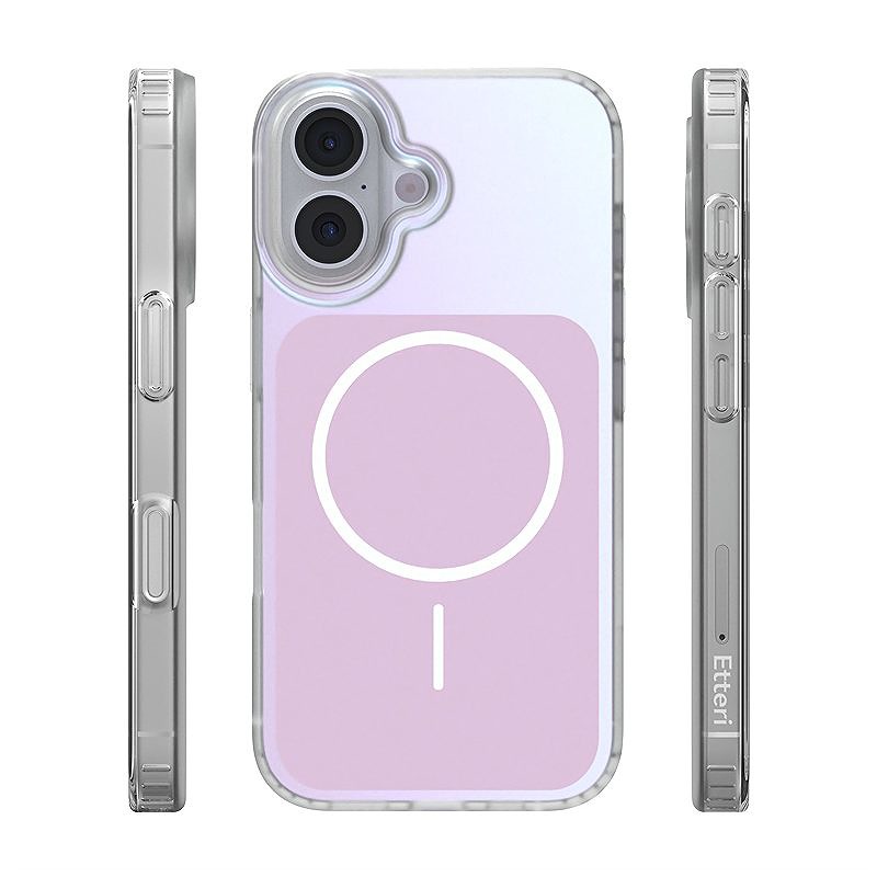 Etteri Hidden Pearl case for iPhone 16 6,1" pink - Billede 3