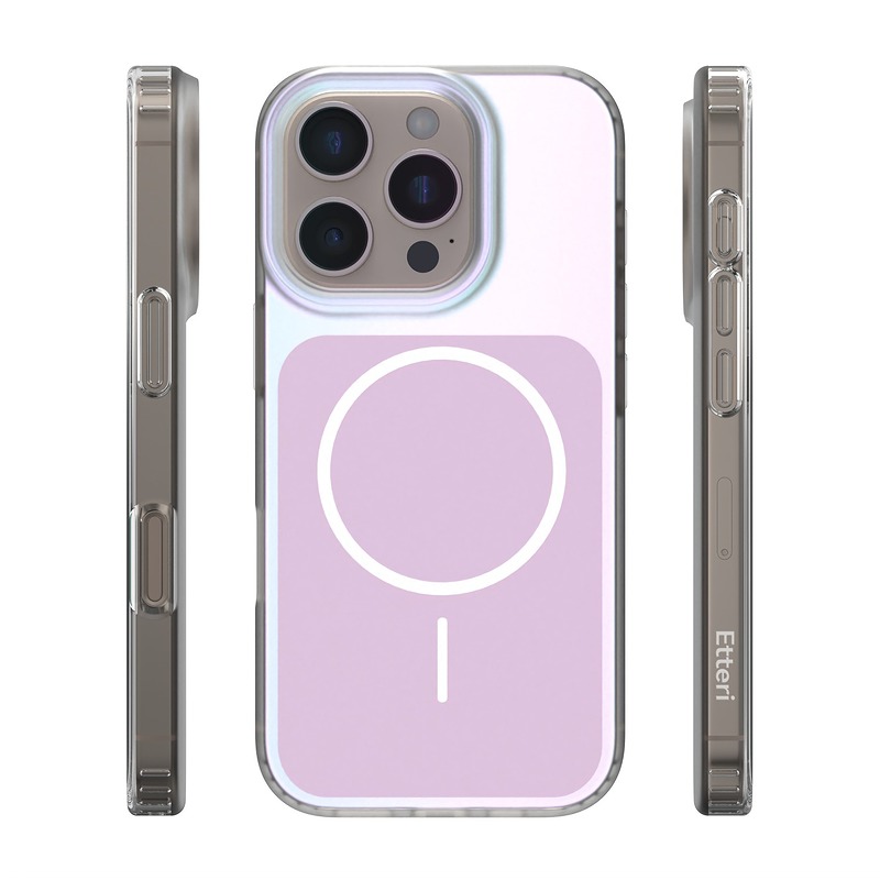 Etteri Hidden Pearl case for iPhone 16 Pro 6,3" pink - Billede 3