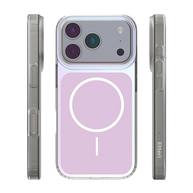 Etteri Hidden Pearl case for iPhone 17 Pro / 18 Pro 6,3" pink - Billede 3