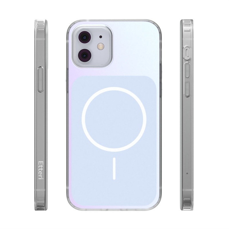 Etteri Hidden Pearl case for iPhone 12 / 12 Pro 6,1'' light blue - Billede 3