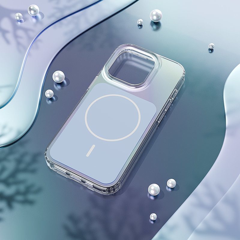 Etteri Hidden Pearl case for iPhone 14 6,1" light blue - Billede 4
